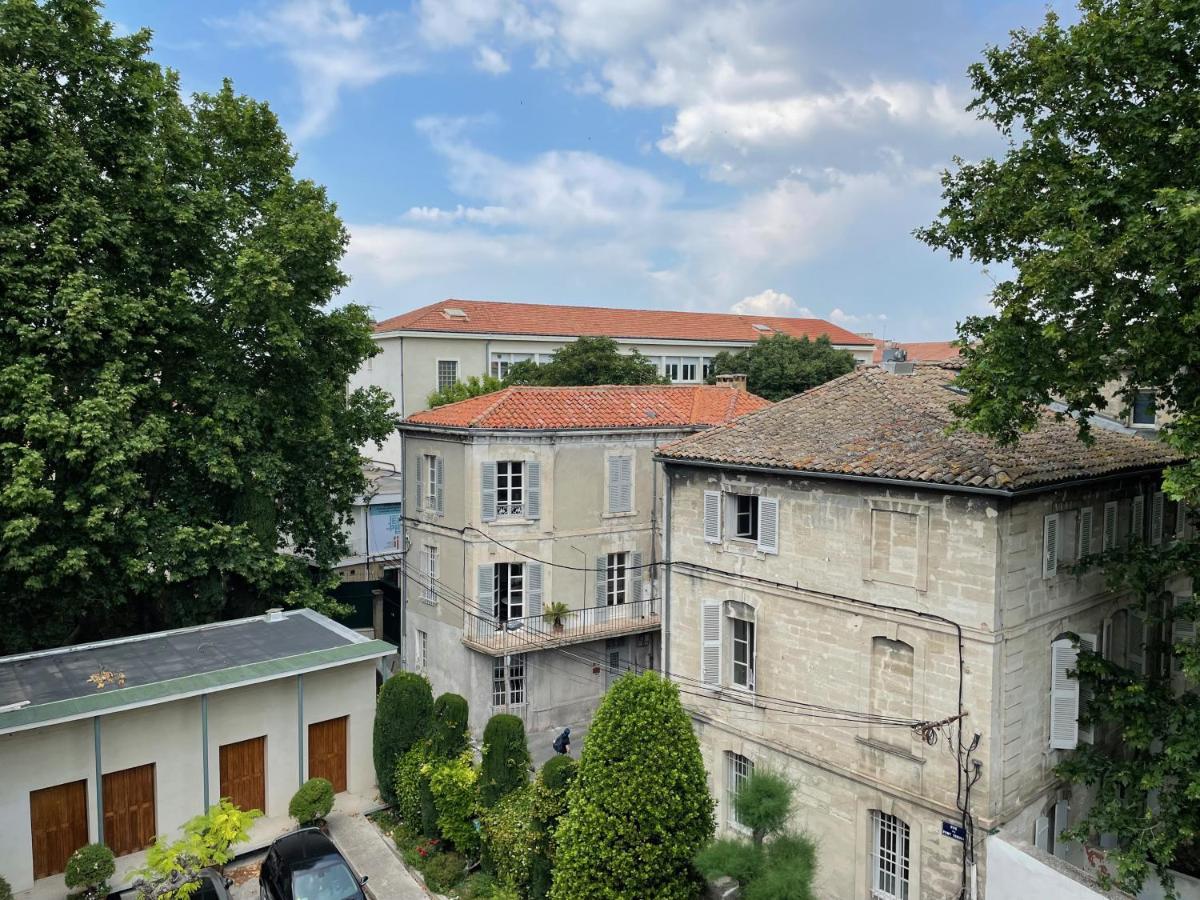L'Atypique - T3 Grande Terrasse, Bbq Vue Et Cheminee Apartment Avignon Exterior foto