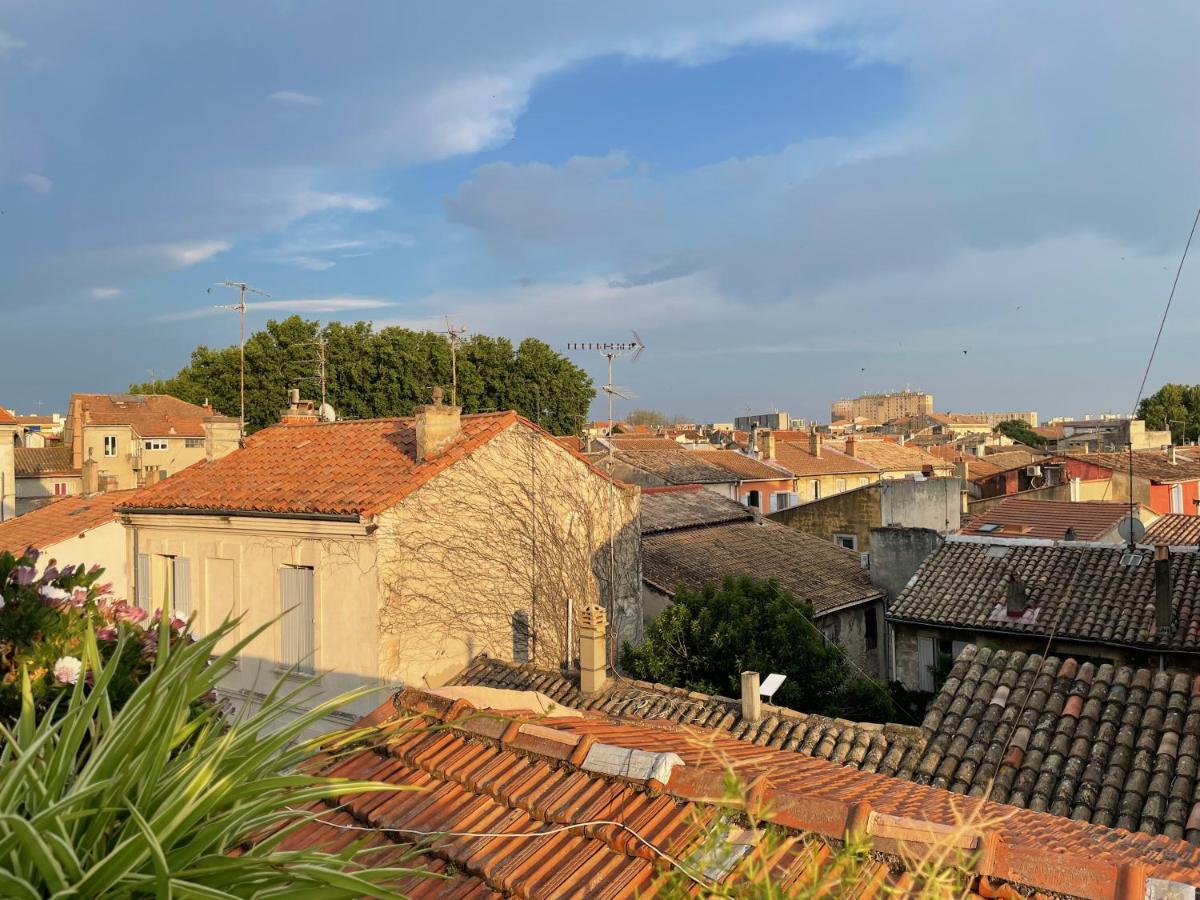 L'Atypique - T3 Grande Terrasse, Bbq Vue Et Cheminee Apartment Avignon Exterior foto